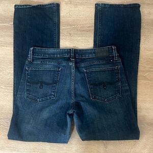 Lucky Brand Womens Lolita Boot Cut Low Rise Dark Wash Jeans (107)